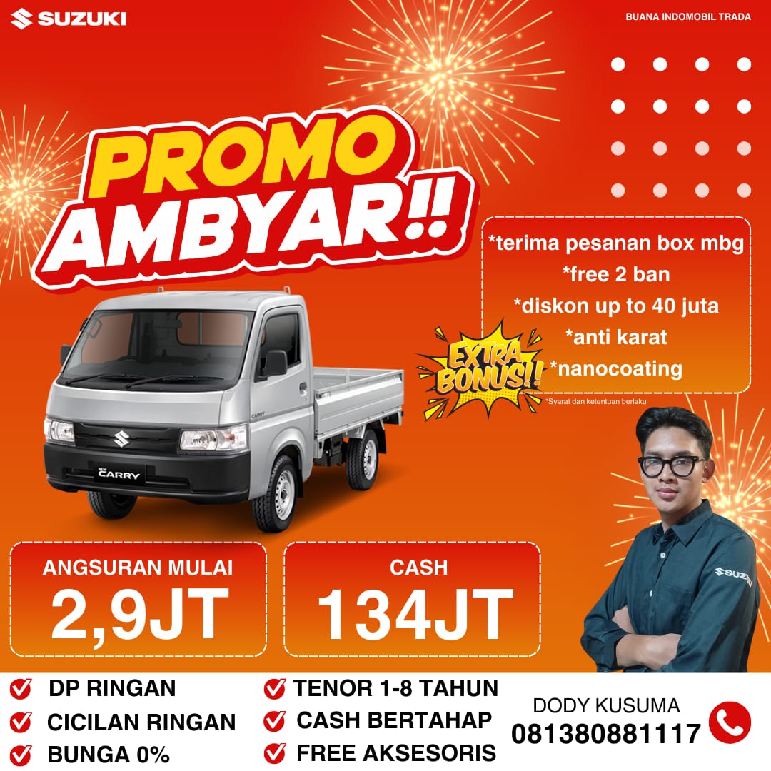 Promo Carry Pick Up AC PS – Kenyamanan Maksimal Bisnis Lancar!