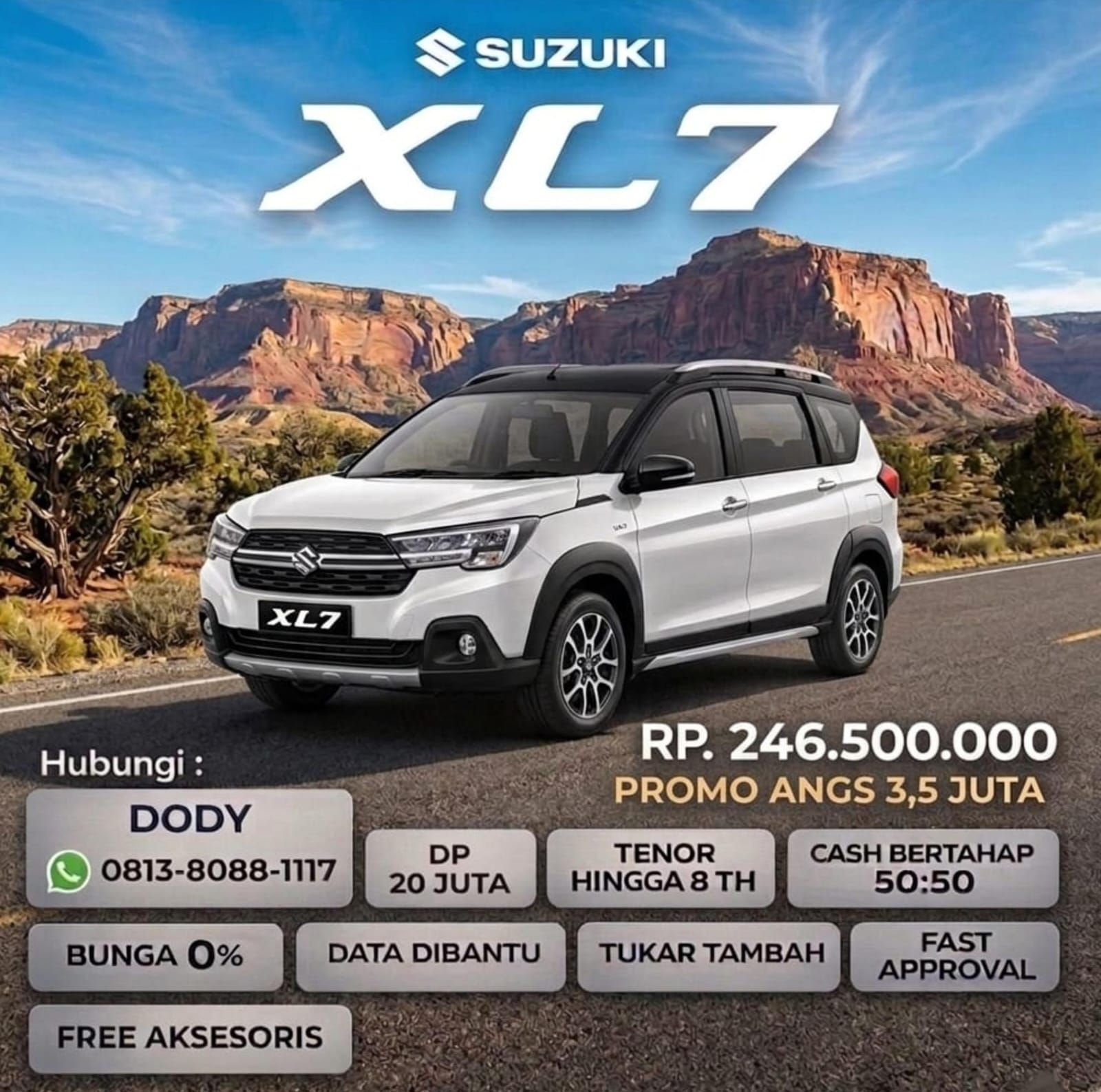 Promo Keluarga All New Ertiga Hybrid – Angsuran Ringan Mulai 3 Jutaan!