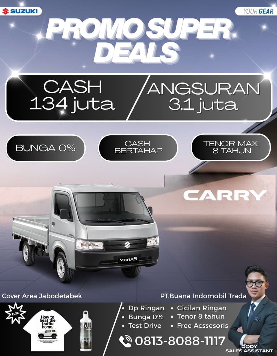 Super Deals Suzuki S-Presso – Cicilan Terjangkau Mulai 2 Jutaan!